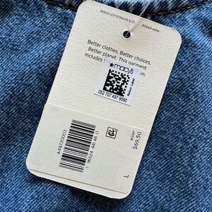 Levis denim dress - never worn